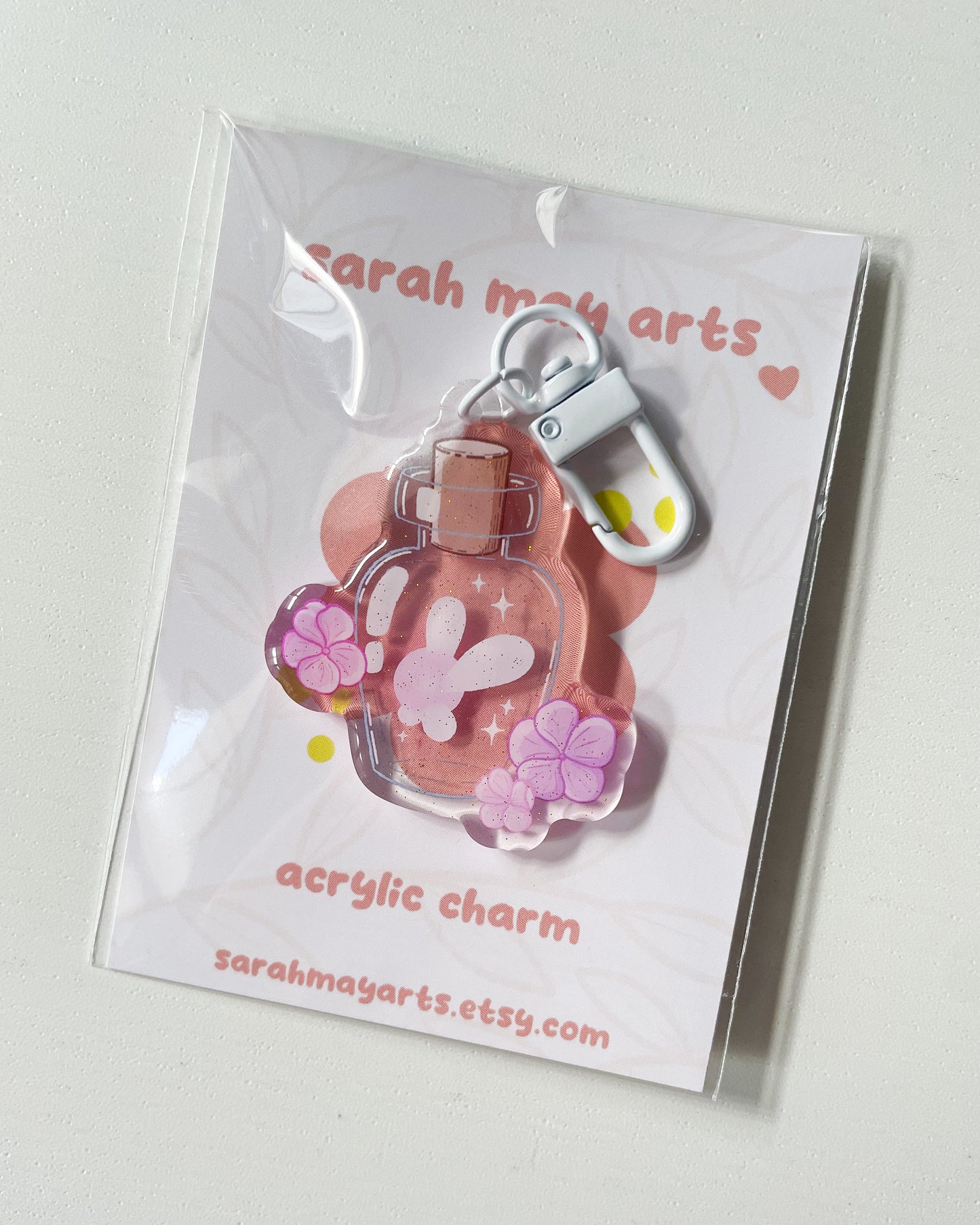 Fairy in a Bottle Keychain