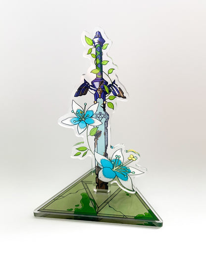Hero's Sword Pedestal Acrylic Standee