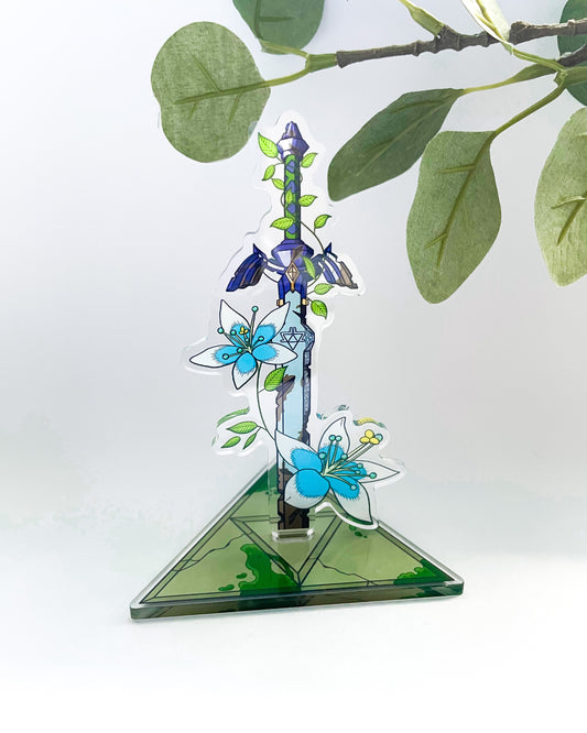 Hero's Sword Pedestal Acrylic Standee