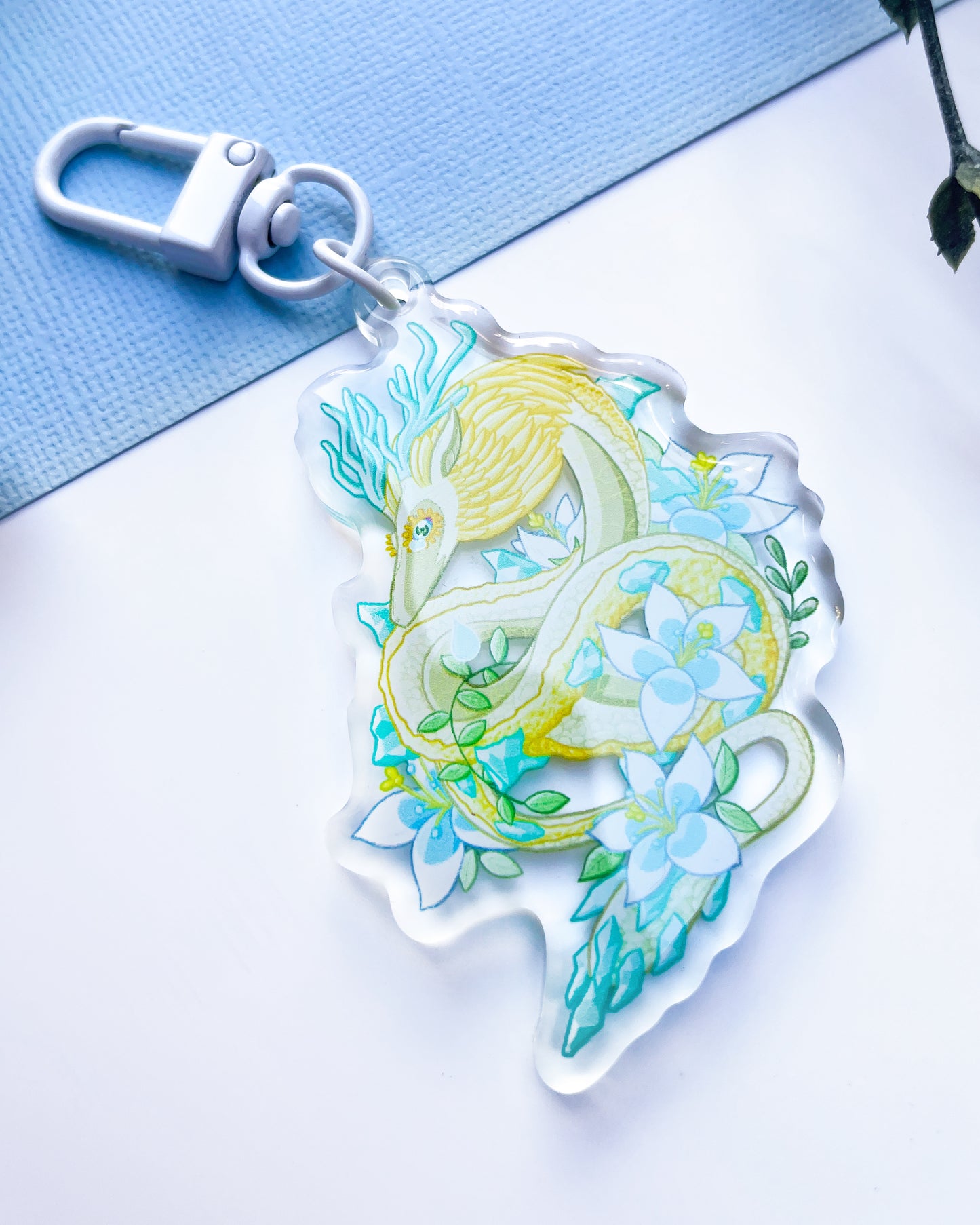 Tearful Dragon Keychain