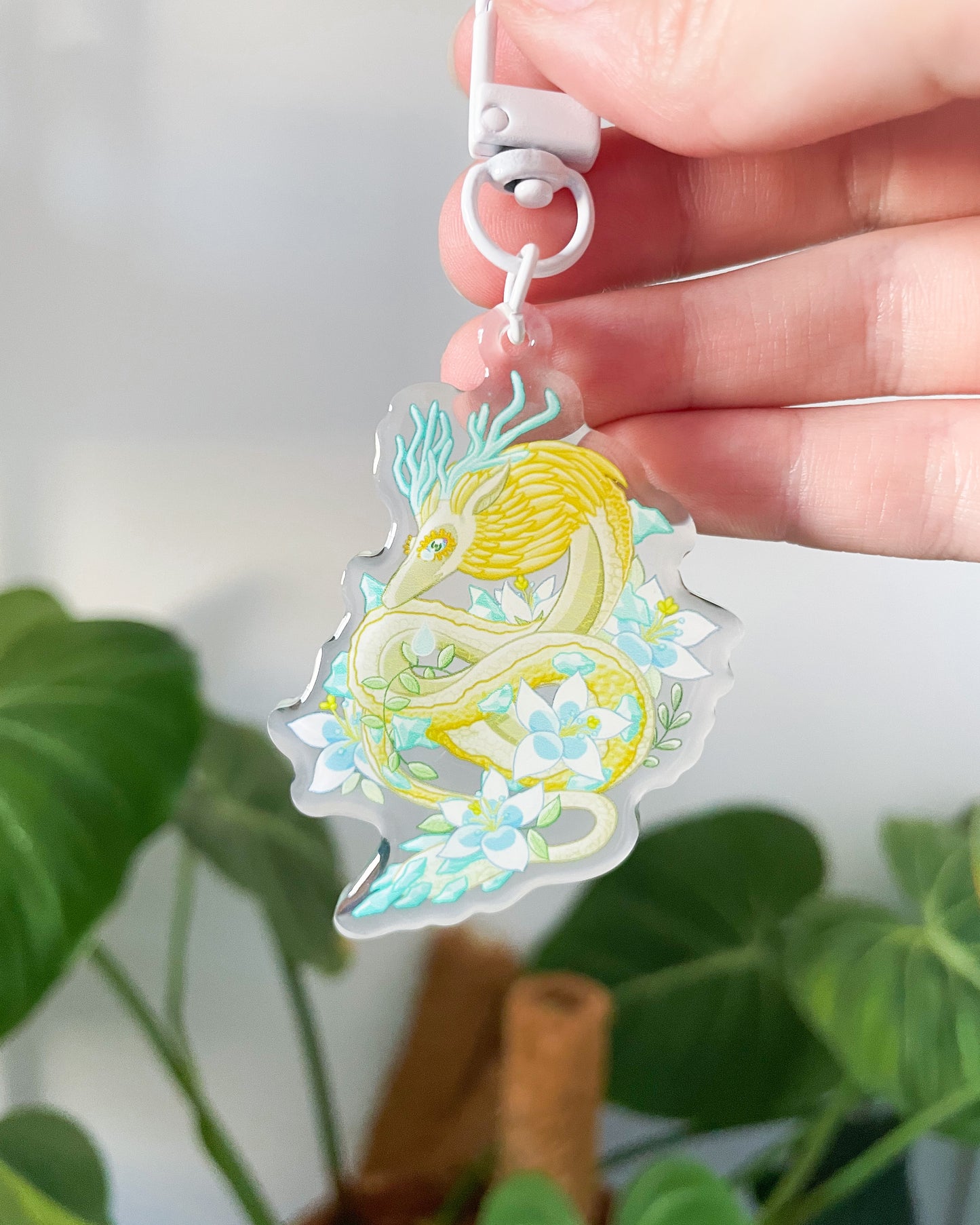 Tearful Dragon Keychain