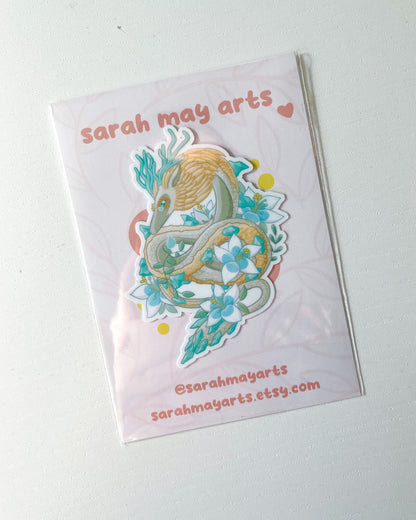 Pelekat Potongan Dadu Kalis Air Naga Menangis