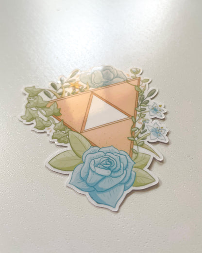 Courage, Power & Wisdom Waterproof Die Cut Sticker