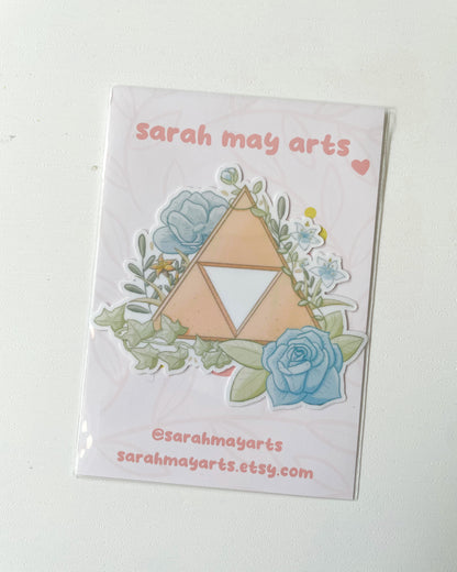 Courage, Power & Wisdom Waterproof Die Cut Sticker