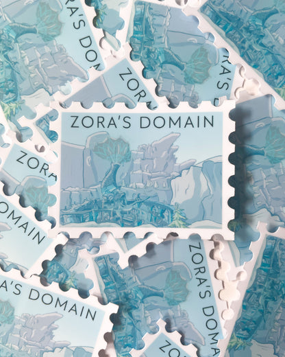 Pelekat Potongan Die Kalis Air Setem Pos Water Kingdom