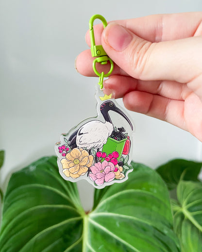 Bin Chicken / Australian Ibis Keychain