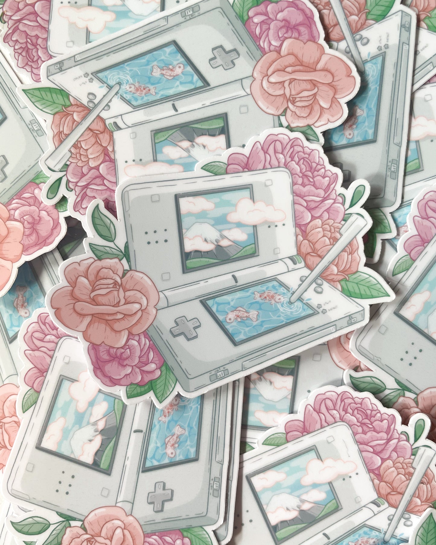 双屏手持防水模切贴纸