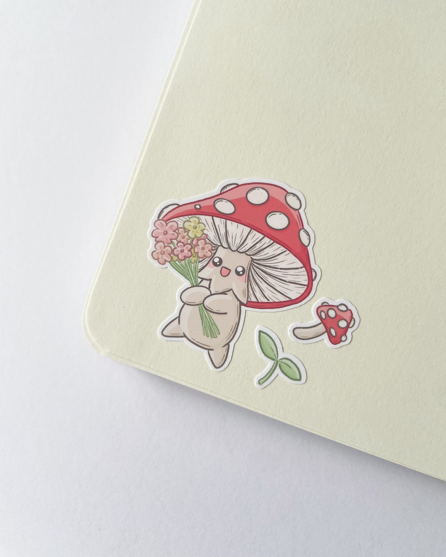 Helaian Pelekat Cendawan Cuties