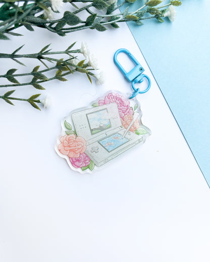 Dual-Screen Handheld Keychain