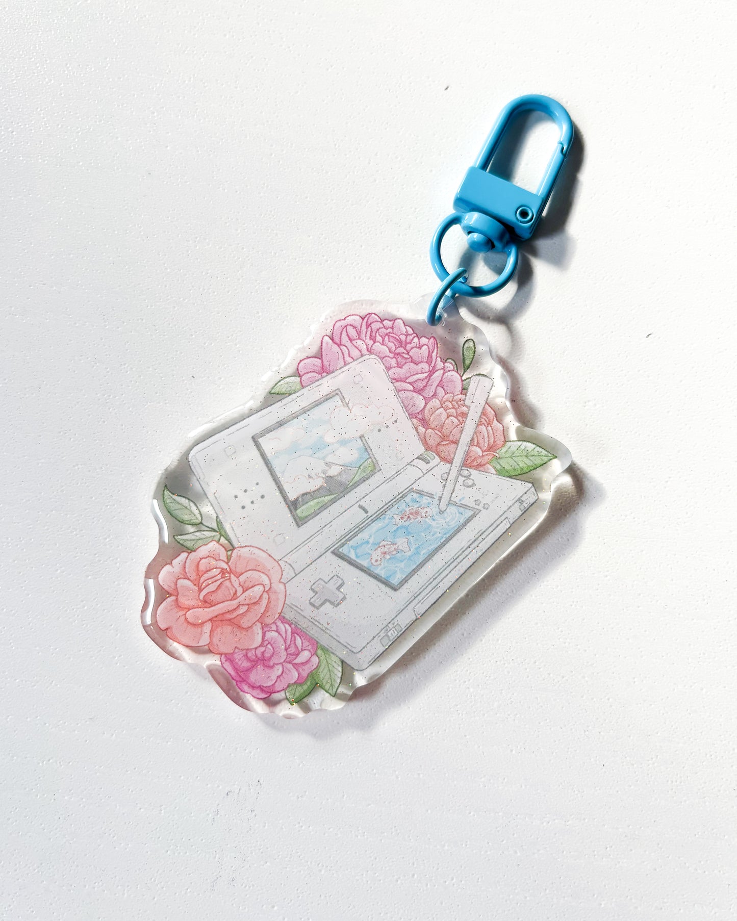 Dual-Screen Handheld Keychain