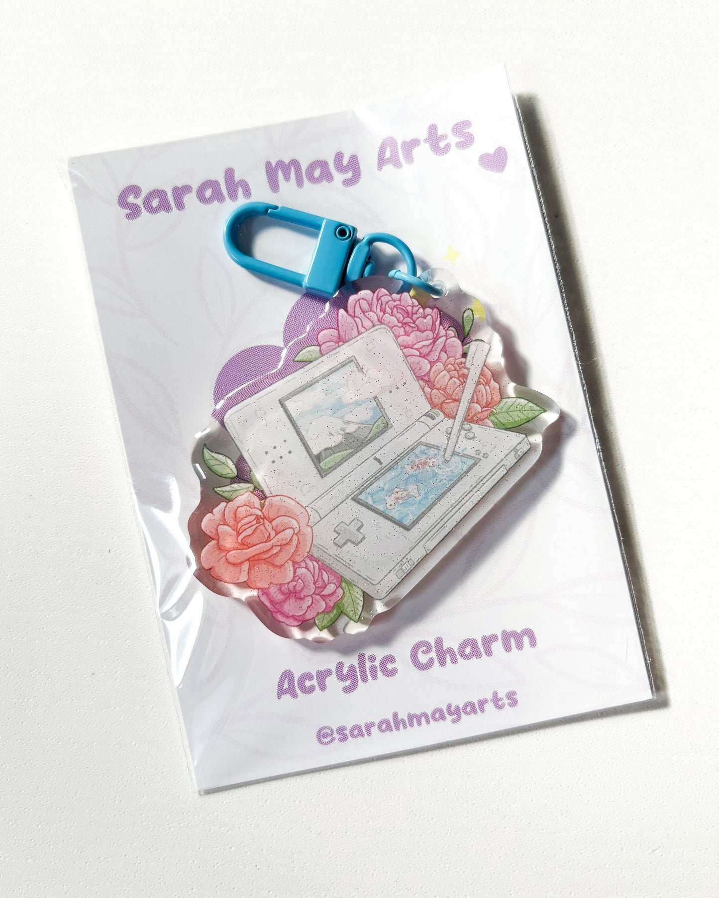 Dual-Screen Handheld Keychain