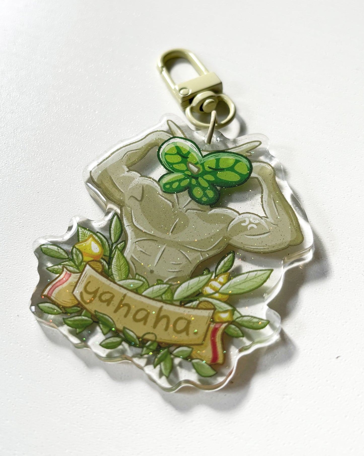 Buff Forest Spirit Keychain