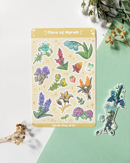 Flora of the Kingdom Sticker Sheet