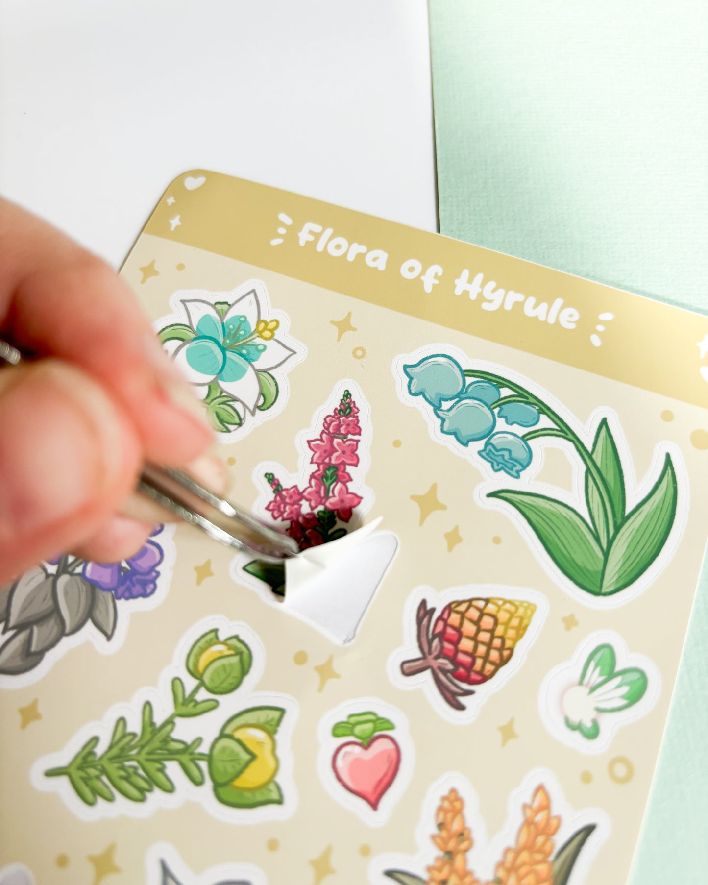 Flora of the Kingdom Sticker Sheet