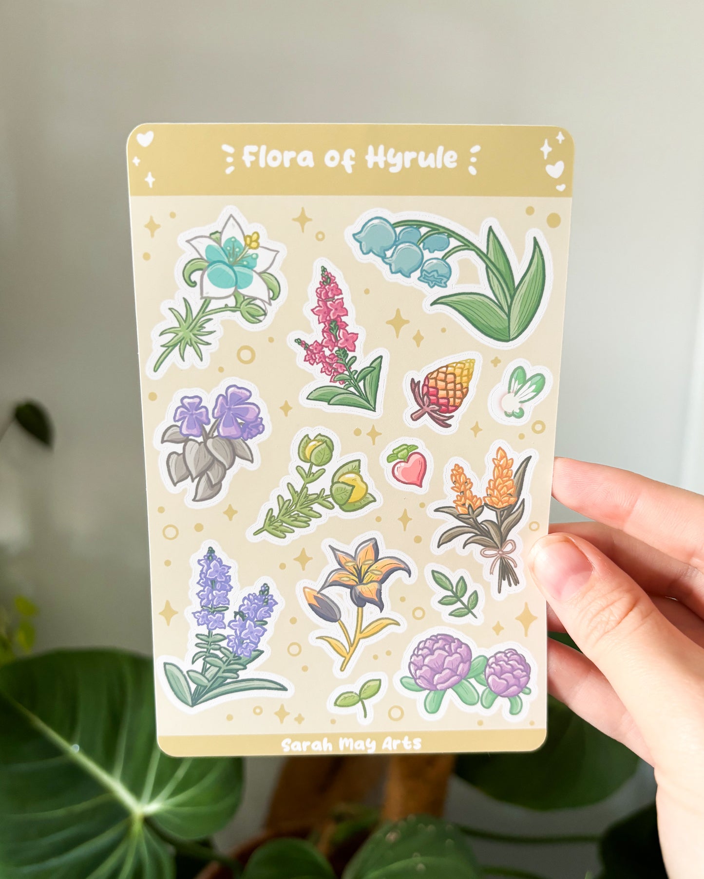 Flora of the Kingdom Sticker Sheet