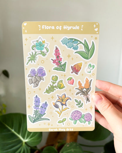 Flora of the Kingdom Sticker Sheet