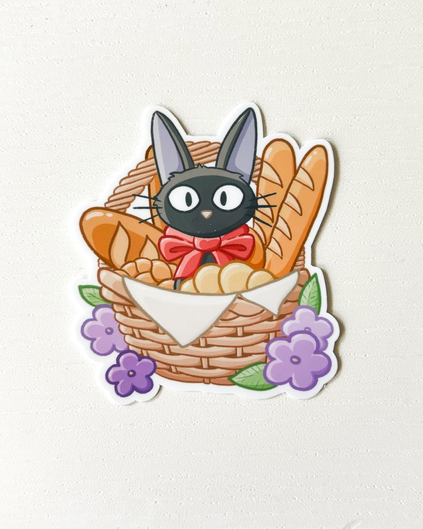 Pelekat Potongan Mati Kalis Air Kucing Hitam Bakeri