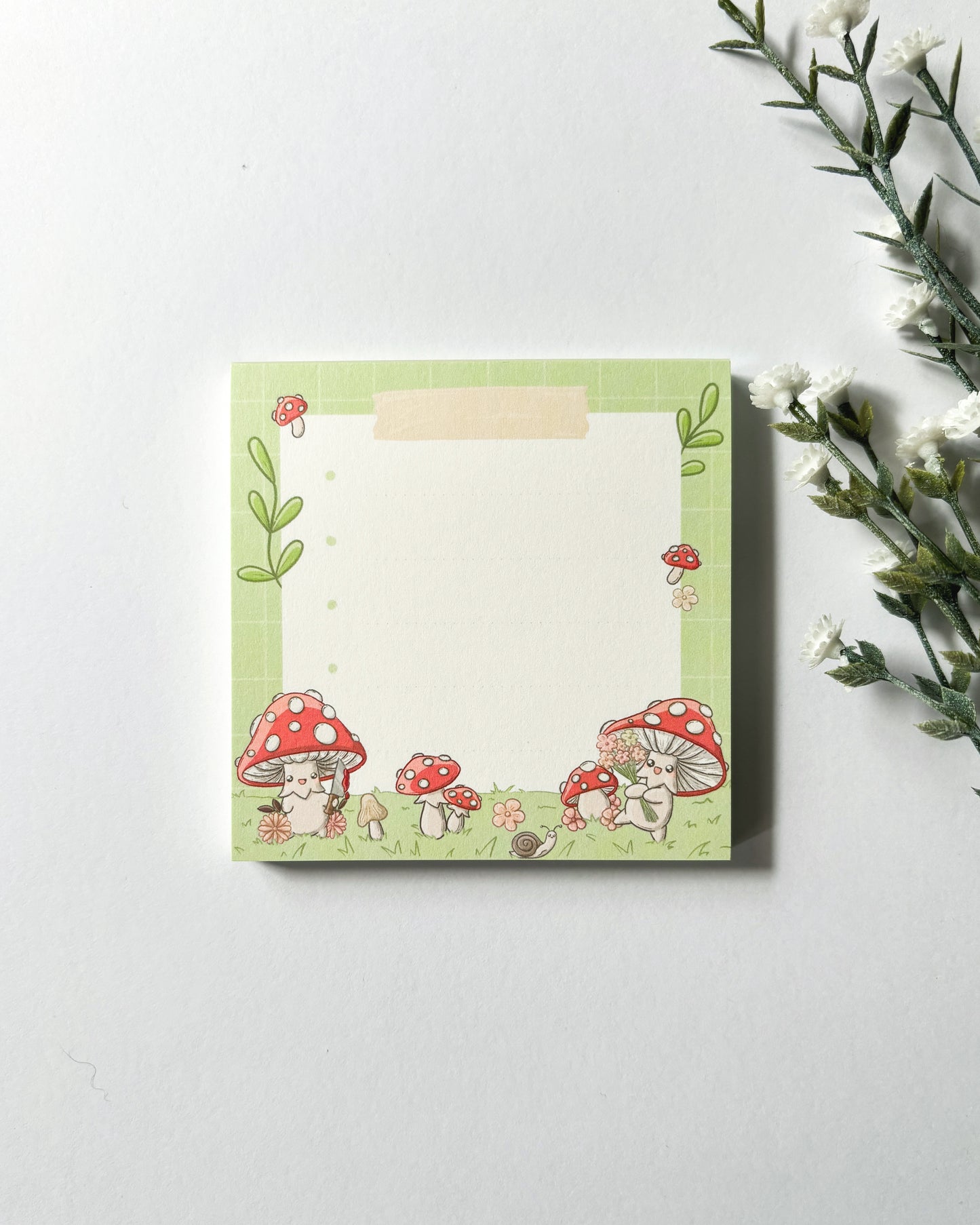 Pad Memo Cendawan Cuties