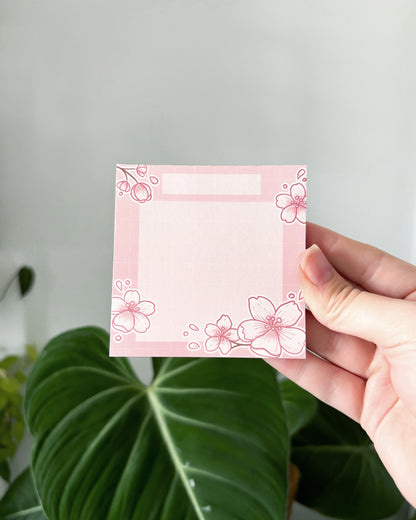 Sakura Memo Pad