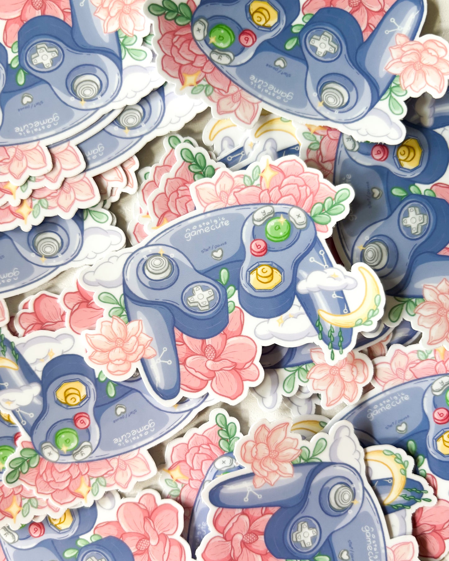 Cube Controller Waterproof Die Cut Sticker