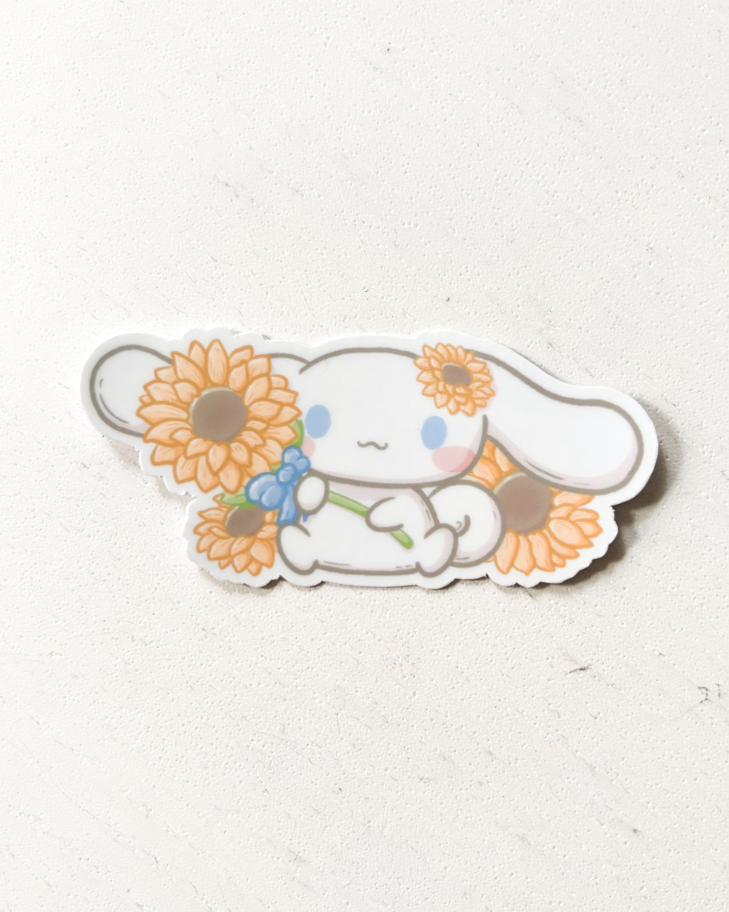 Cinnamon Puppy Waterproof Die Cut Sticker