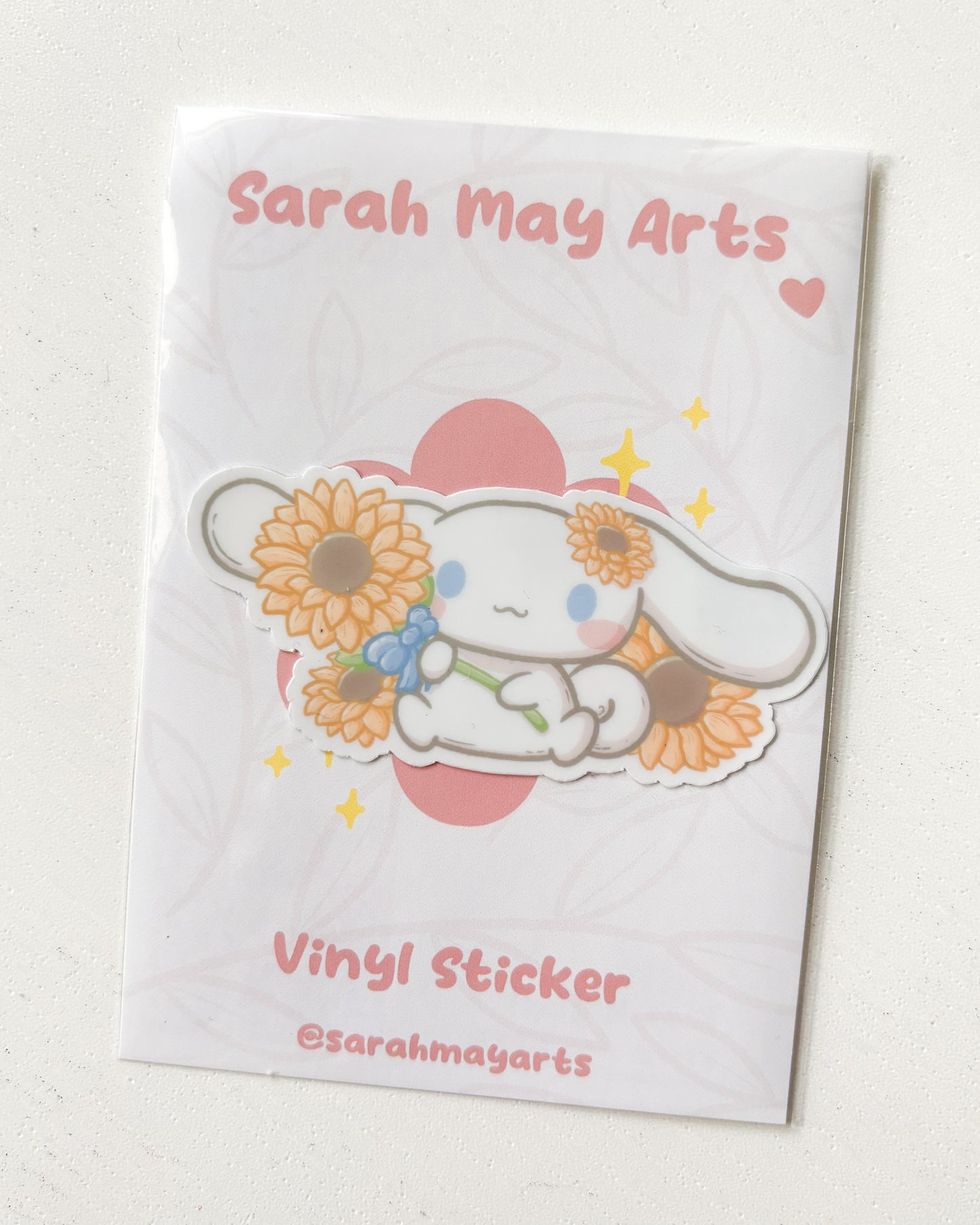 Cinnamon Puppy Waterproof Die Cut Sticker