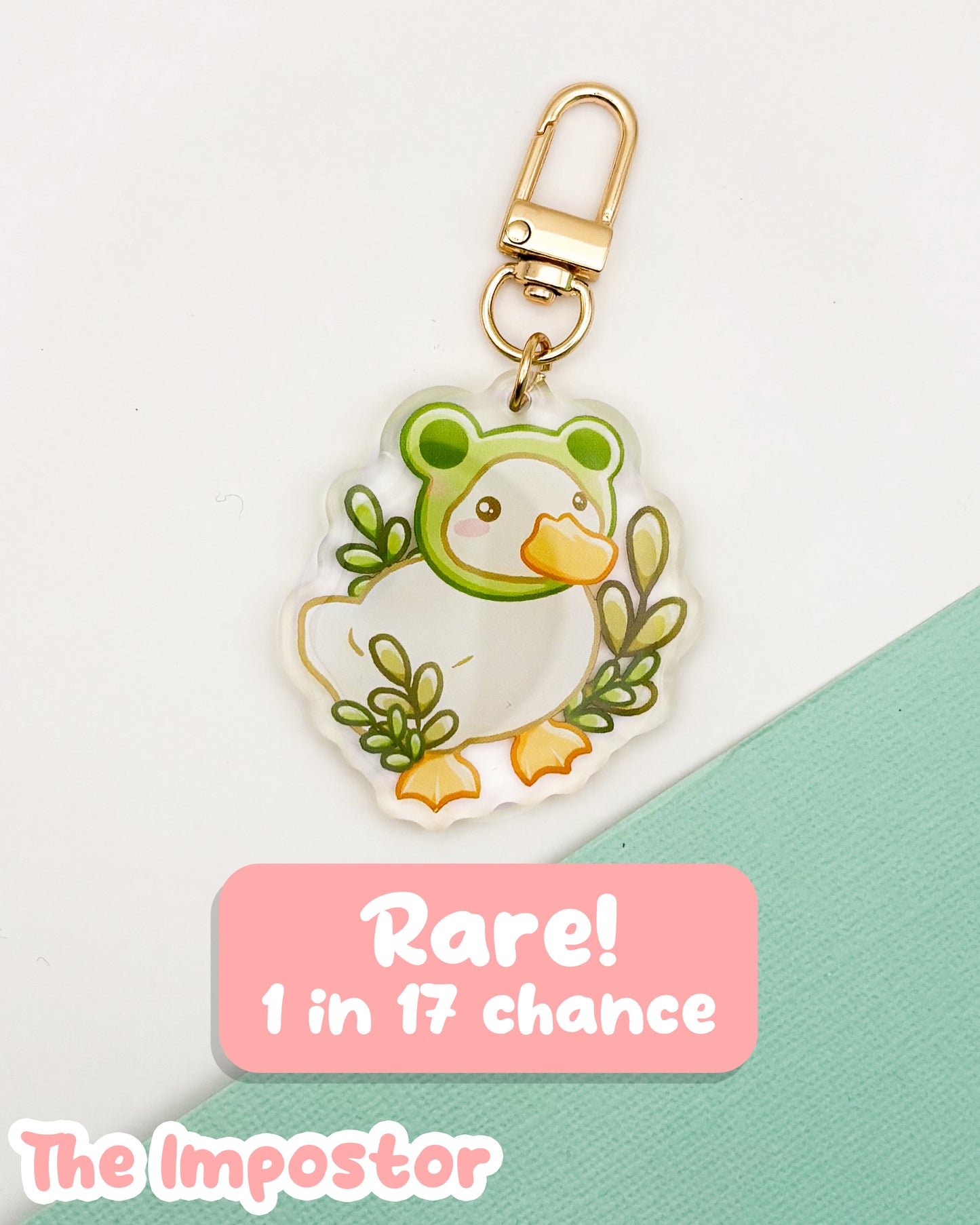 Beg Buta Rantai Kunci Froggy Friends