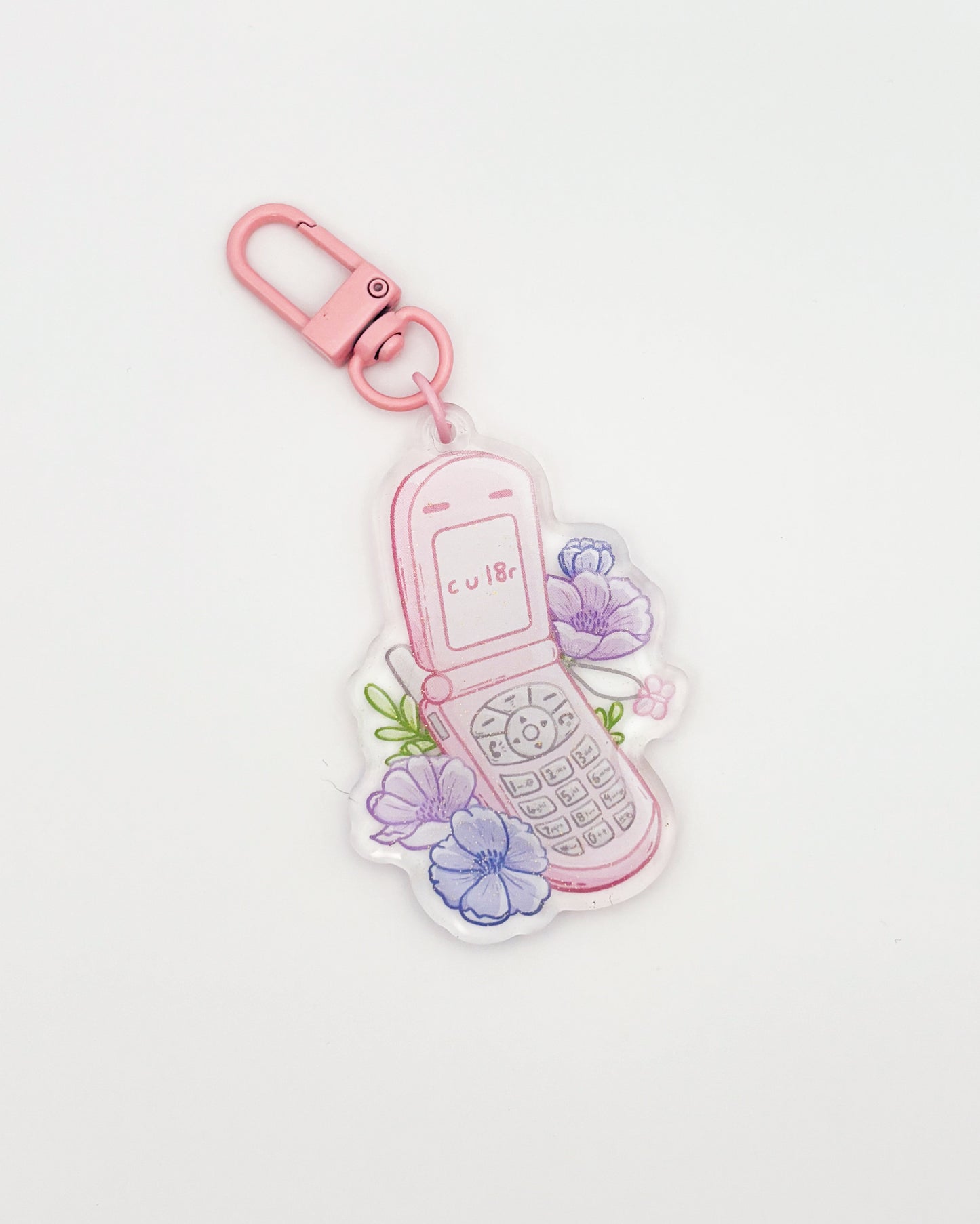 Flip Phone Keychain