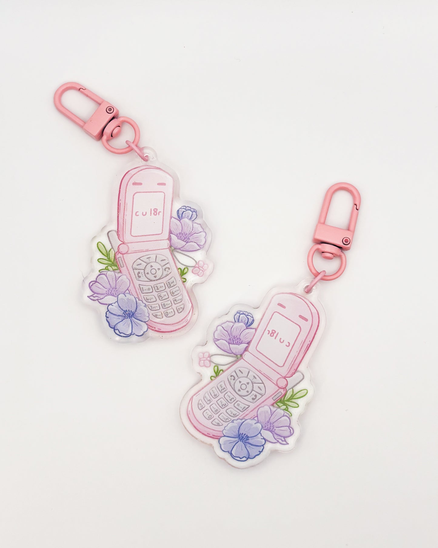 Flip Phone Keychain