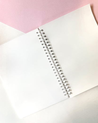 Buku Pelekat Boleh Diguna Semula Peony Pastel