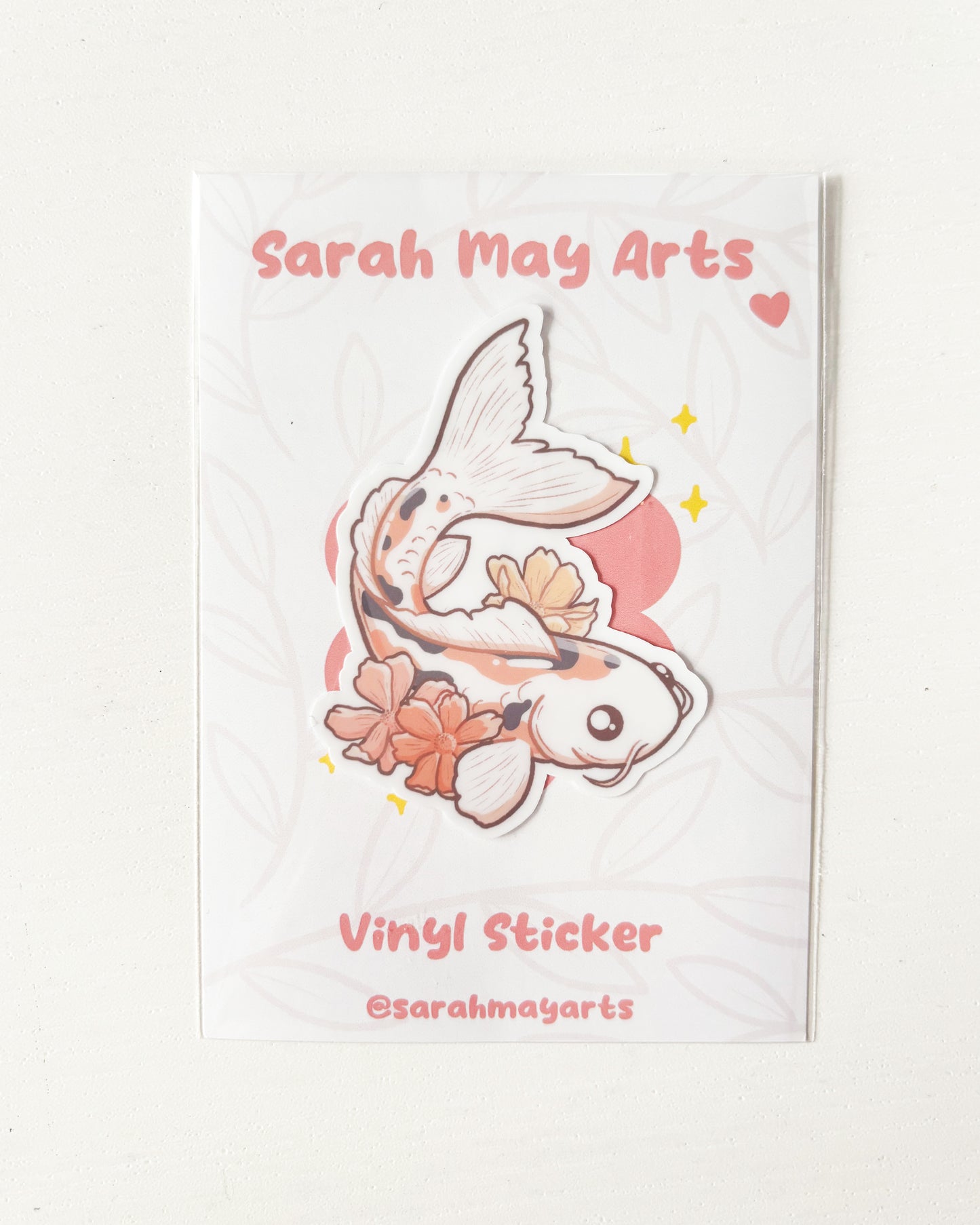 Pelekat Potongan Mati Kalis Air Koi