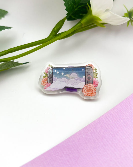 Handheld Console 2 Acrylic Pin
