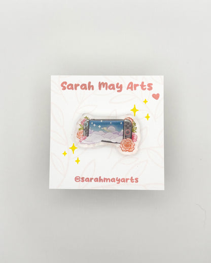Handheld Console 2 Acrylic Pin