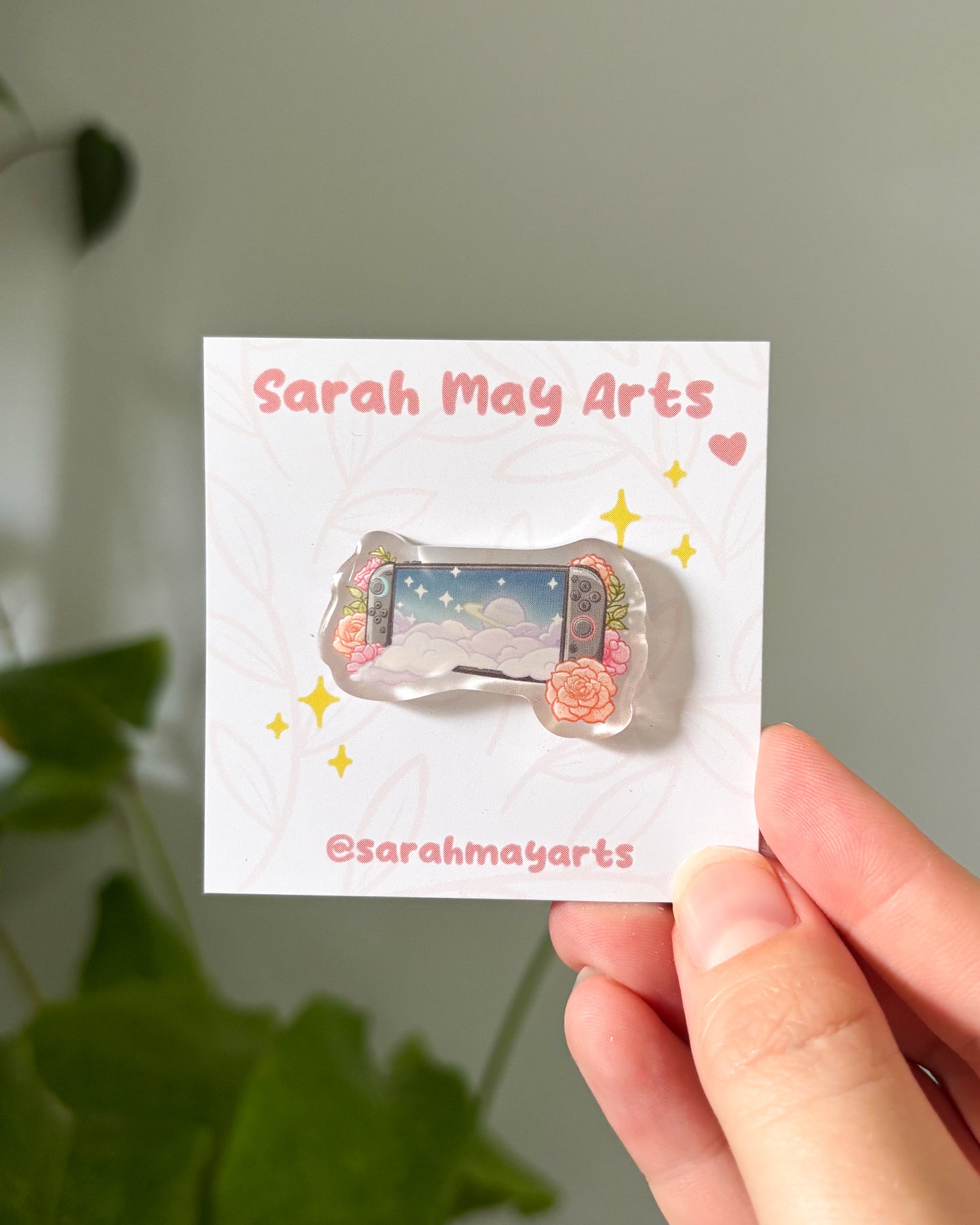 Handheld Console 2 Acrylic Pin