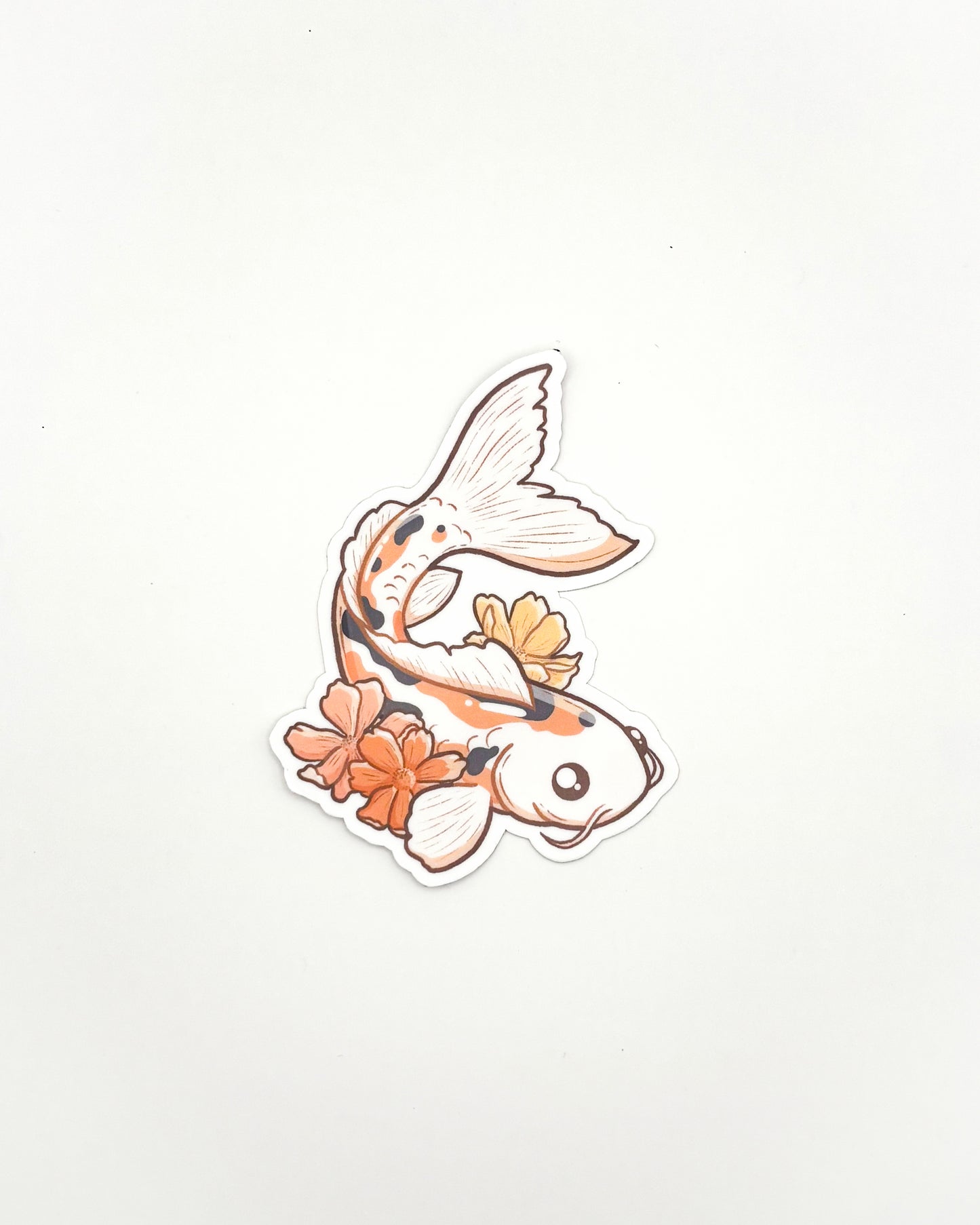 Pelekat Potongan Mati Kalis Air Koi