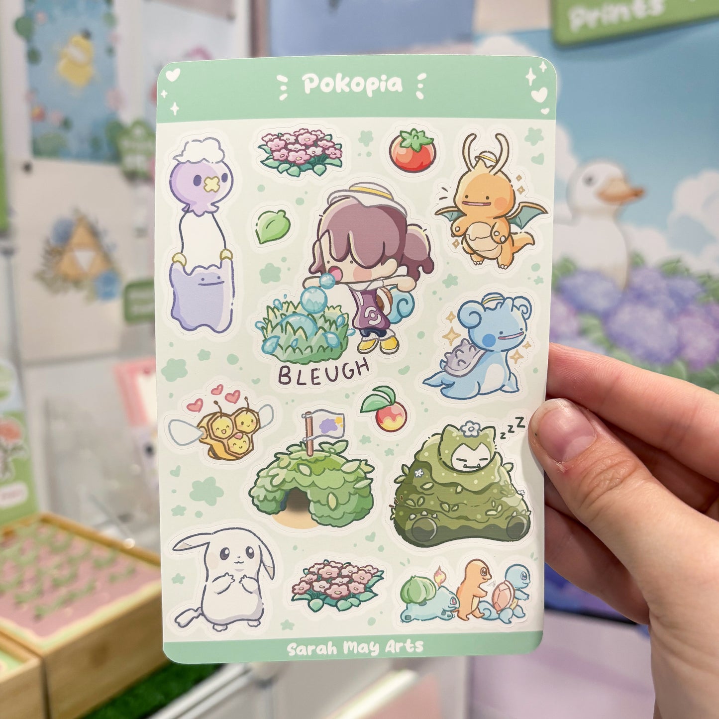 PKMN Utopia Sticker Sheet