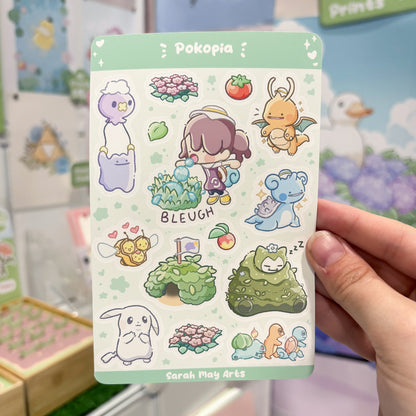 PKMN Utopia Sticker Sheet