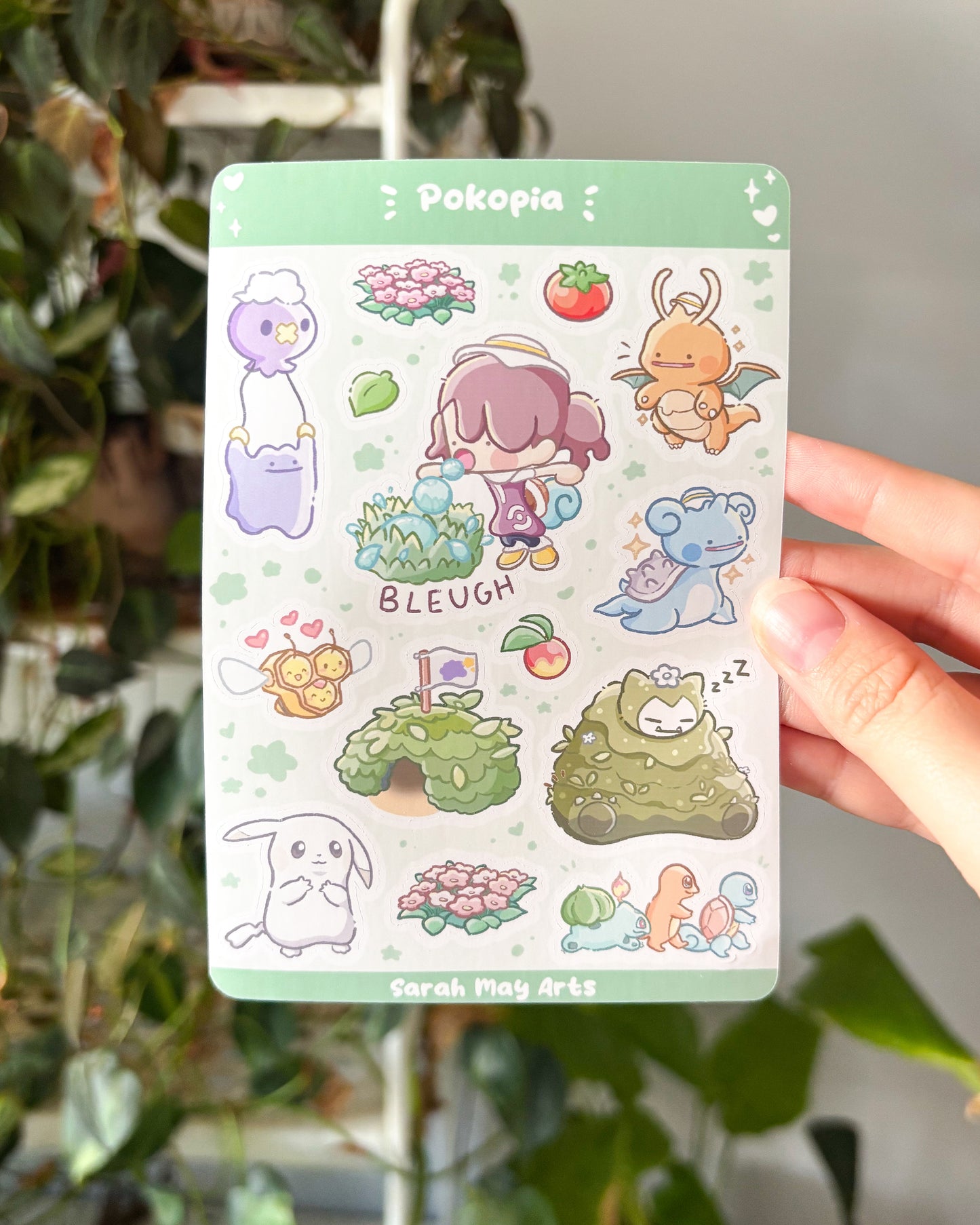 PKMN Utopia Sticker Sheet