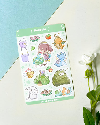 PKMN Utopia Sticker Sheet