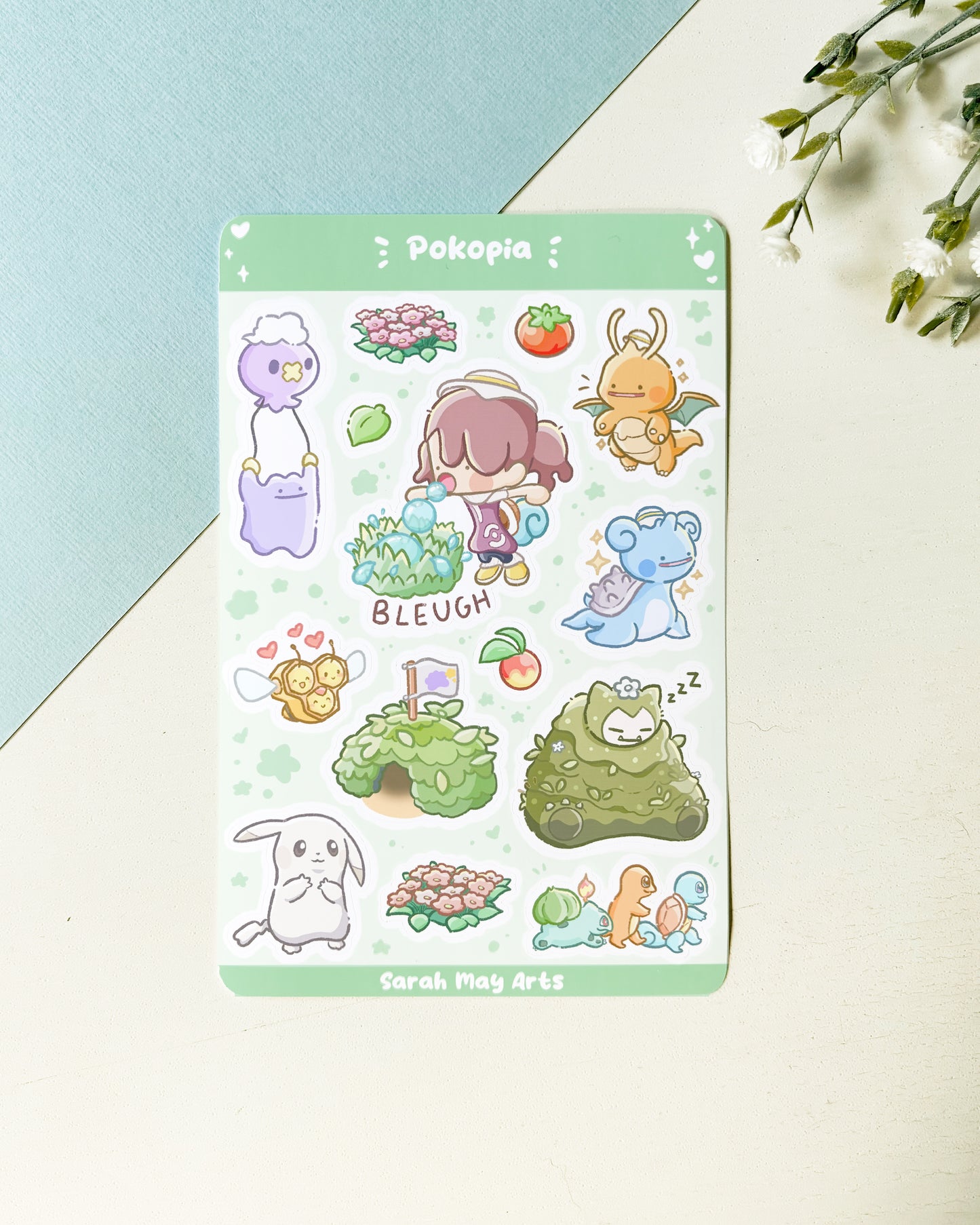 PKMN Utopia Sticker Sheet