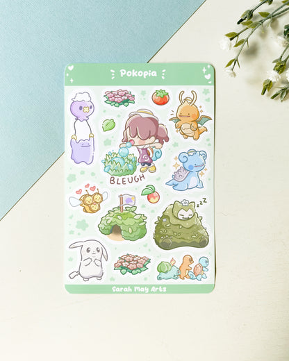 PKMN Utopia Sticker Sheet