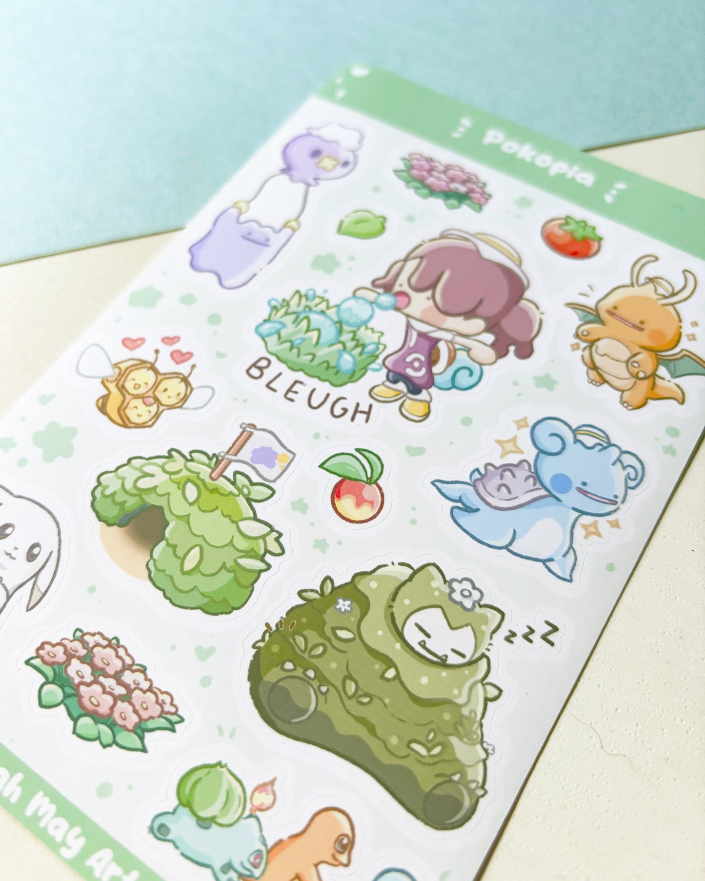 PKMN Utopia Sticker Sheet