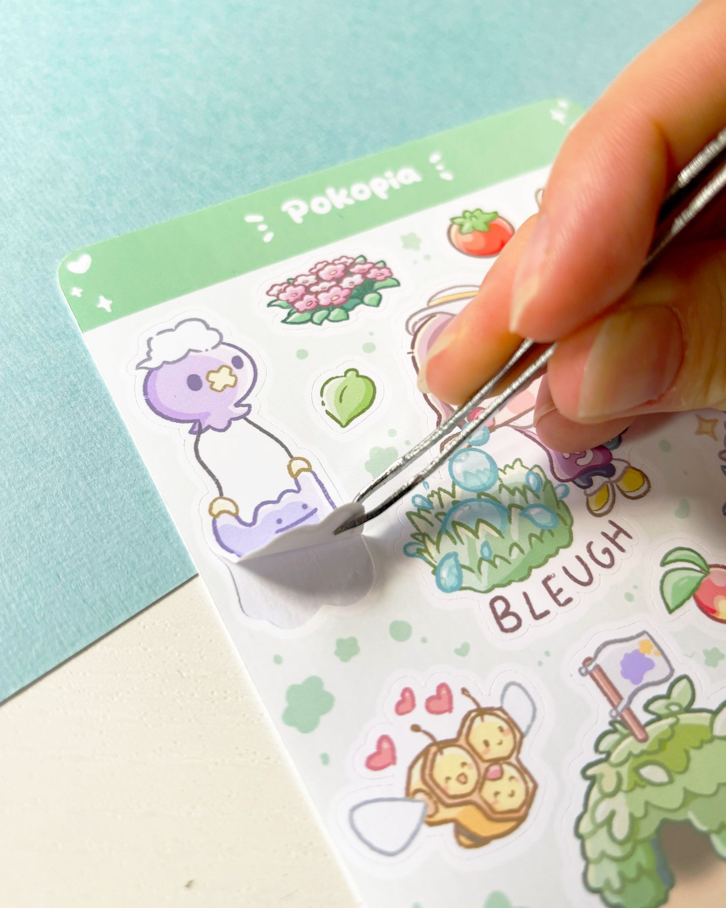 PKMN Utopia Sticker Sheet