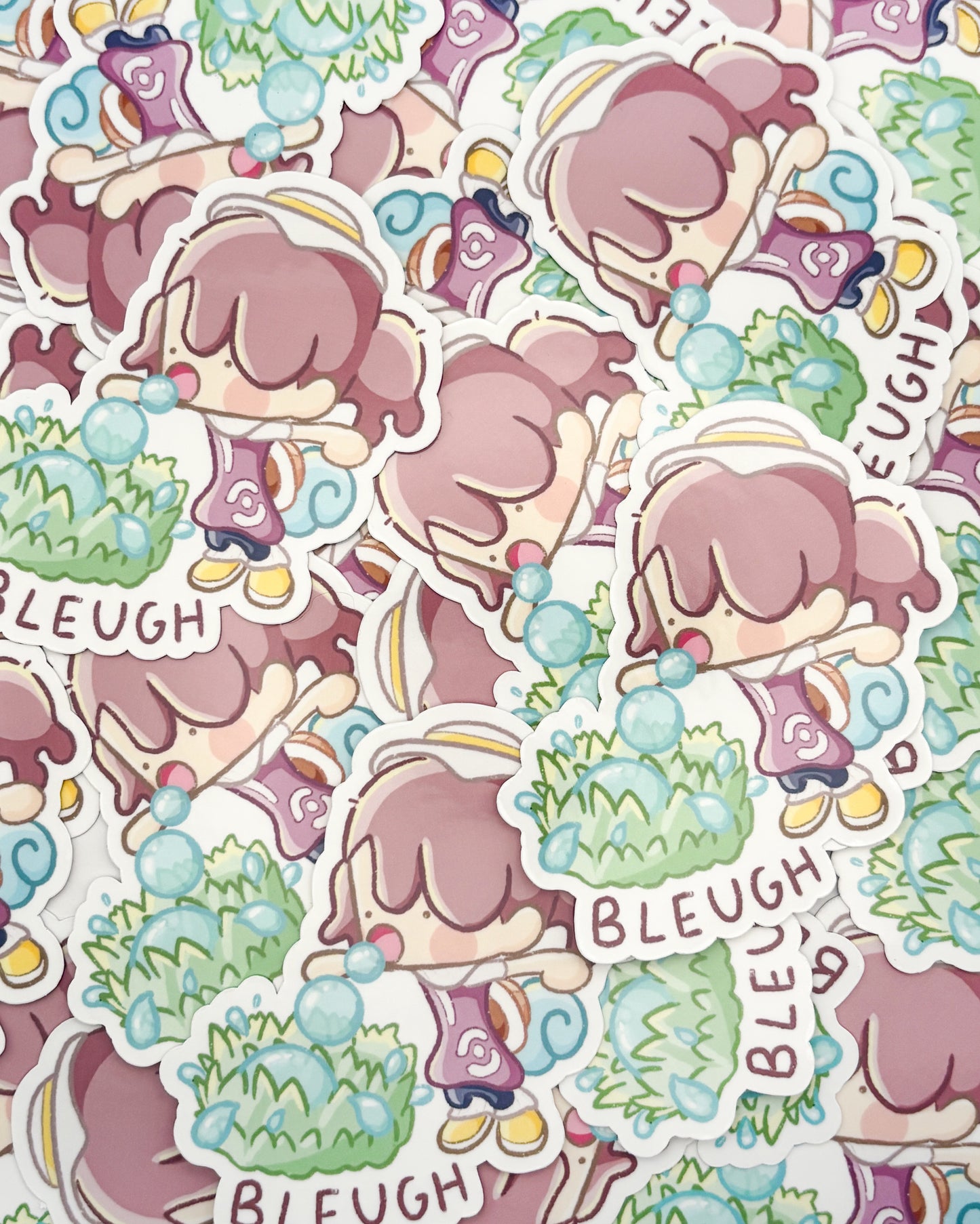 Water Gun Waterproof Die Cut Sticker