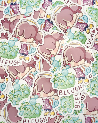 Water Gun Waterproof Die Cut Sticker