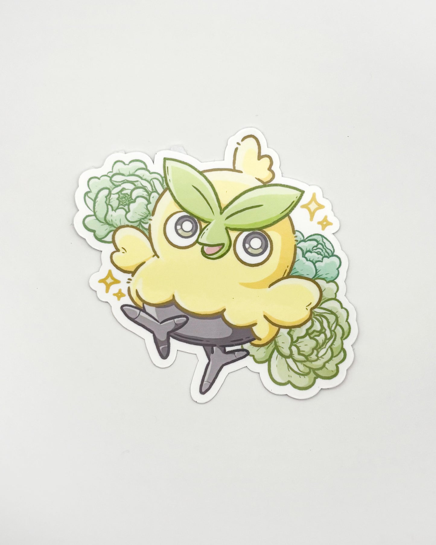 Brow Bird Waterproof Die Cut Sticker