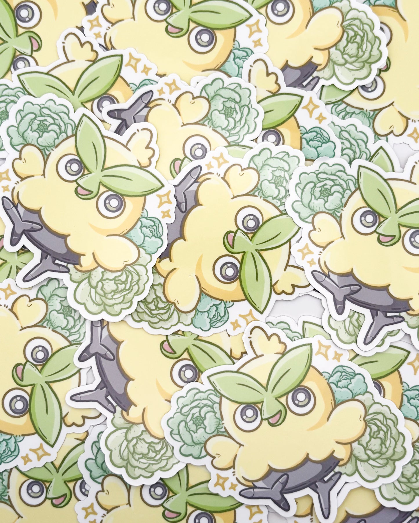 Brow Bird Waterproof Die Cut Sticker