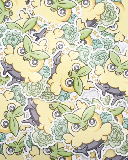 Brow Bird Waterproof Die Cut Sticker