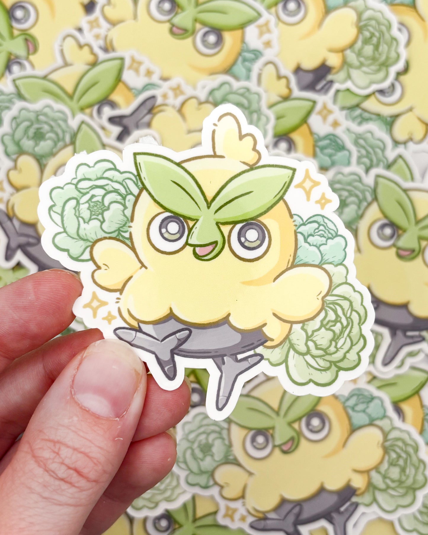 Brow Bird Waterproof Die Cut Sticker