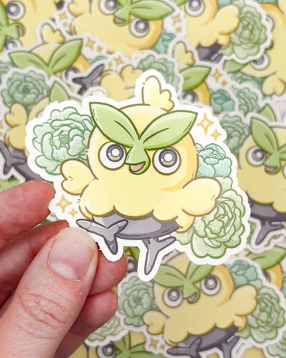 Brow Bird Waterproof Die Cut Sticker